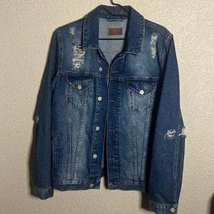 Distressed ASOS Jean Jacket